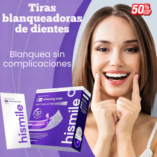 TIRAS BLANQUEADORAS DE DIENTES 🦷✨  + ENVIO GRATIS 🎁