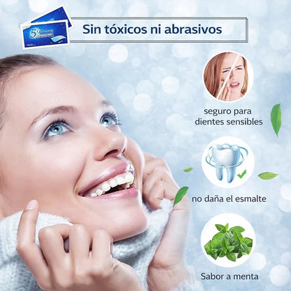 TIRAS BLANQUEADORAS DE DIENTES 🦷✨  + ENVIO GRATIS 🎁