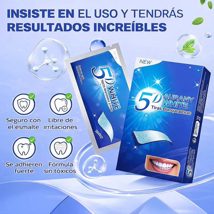 TIRAS BLANQUEADORAS DE DIENTES 🦷✨  + ENVIO GRATIS 🎁