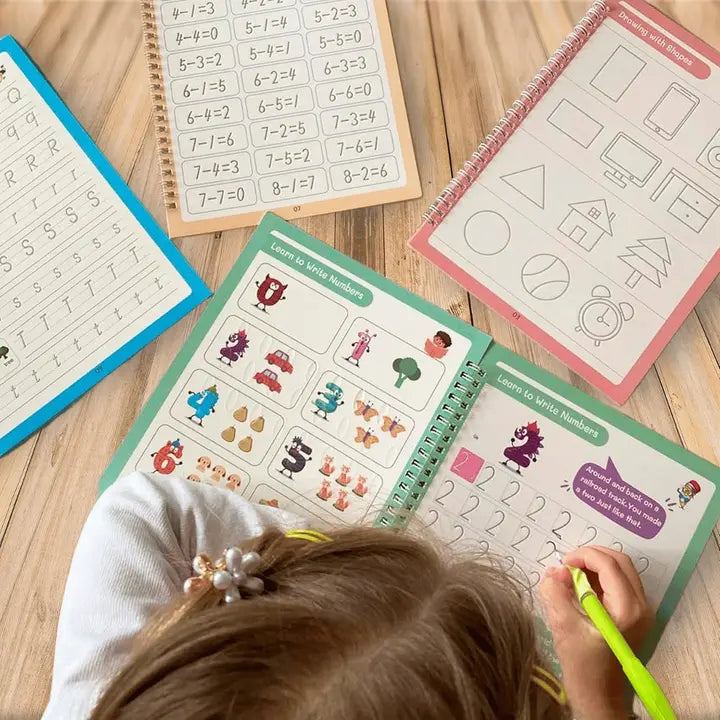 🌟 Set de 4 Libros Mágicos Español/ Ingles + Obsequio🎁