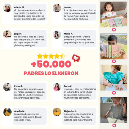 🌟 Set de 4 Libros Mágicos Español/ Ingles + Obsequio🎁