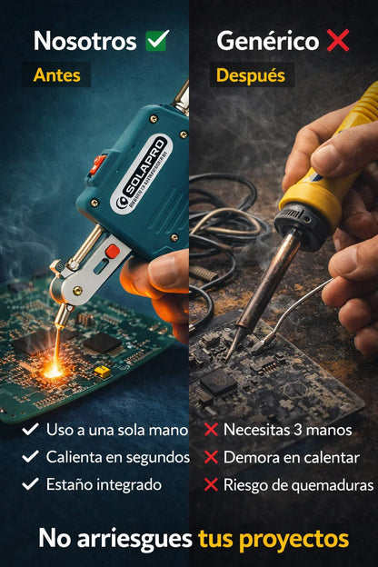 PISTOLA PARA SOLDAR SOLDAPRO® + OBSEQUIO 🎁